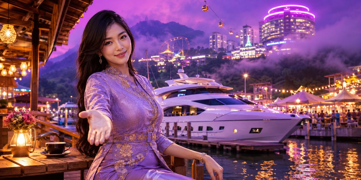 Suasana deposit dan pertaruhan di Genting Highlands bergaya Melayu