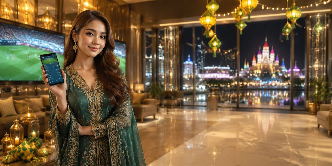 Pengguna Malaysia menikmati pertaruhan sukan tiv2 sempena perayaan Hari Raya bersama keluarga